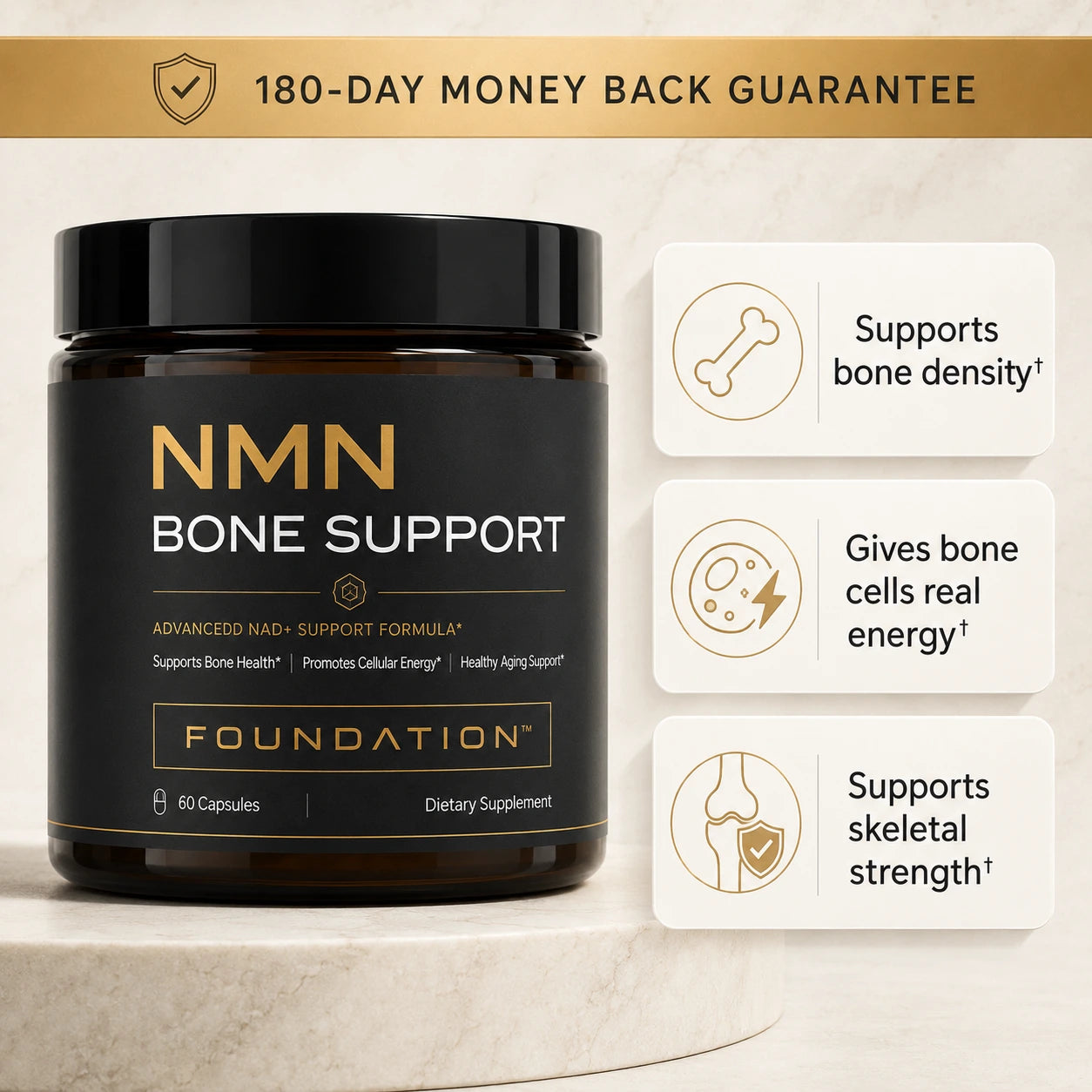 FOUNDATION™ NMN Bone Support