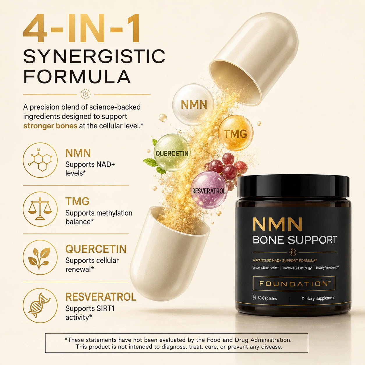 FOUNDATION™ NMN Bone Support