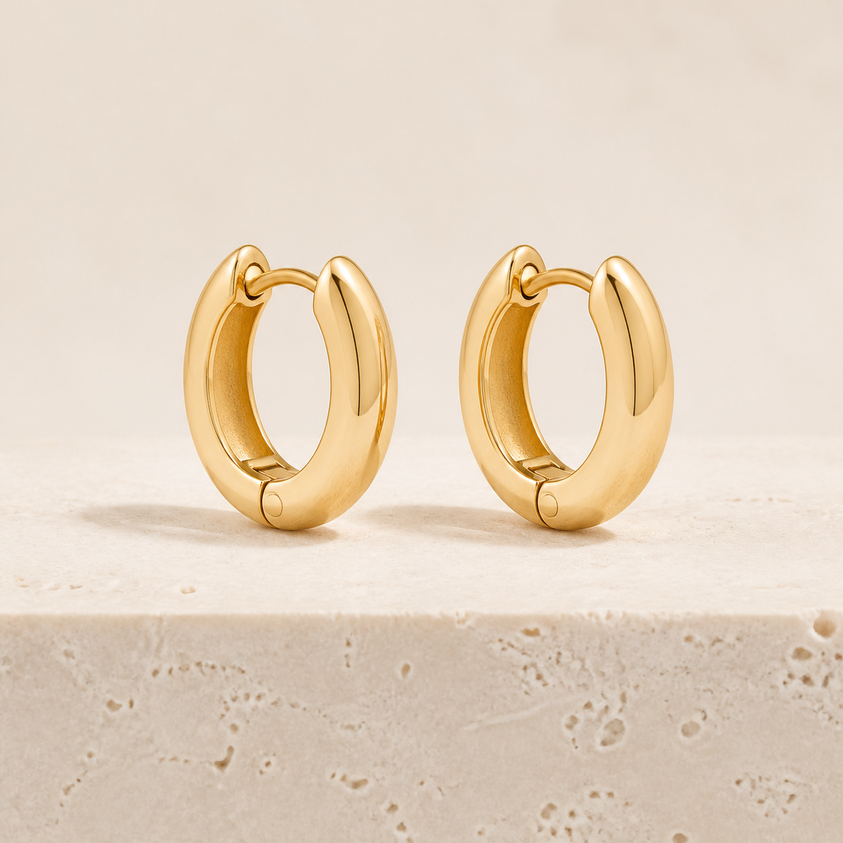 Celeste Huggie Hoops